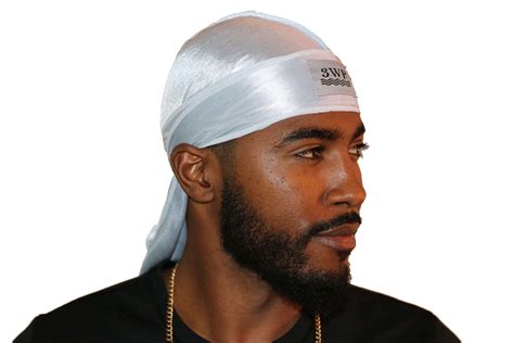 white wavy durag